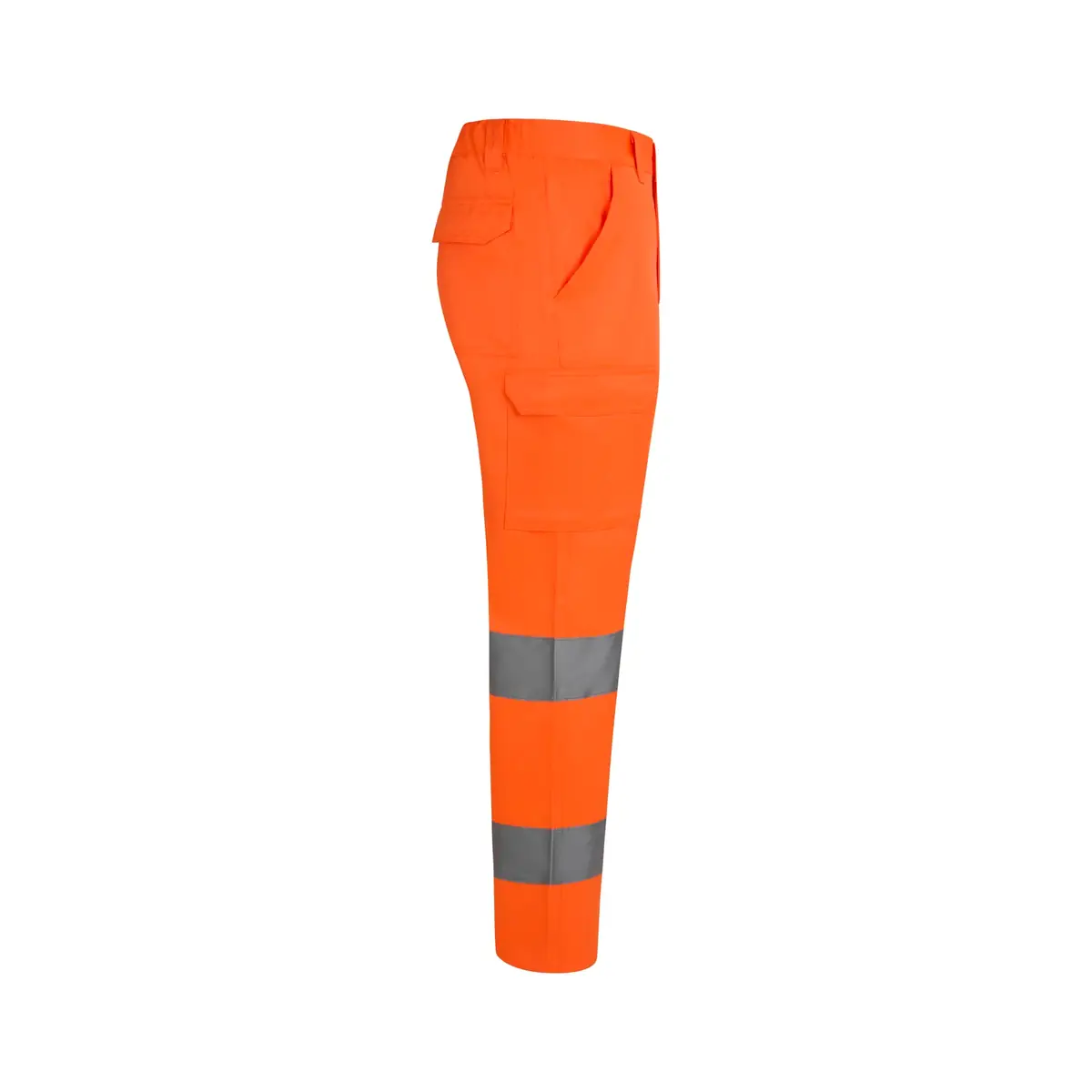 Pantalón alta visibilidad Velilla 303011 7 Pantalón alta visibilidad Velilla 303011 Naranja flúor, vista lateral opuesta