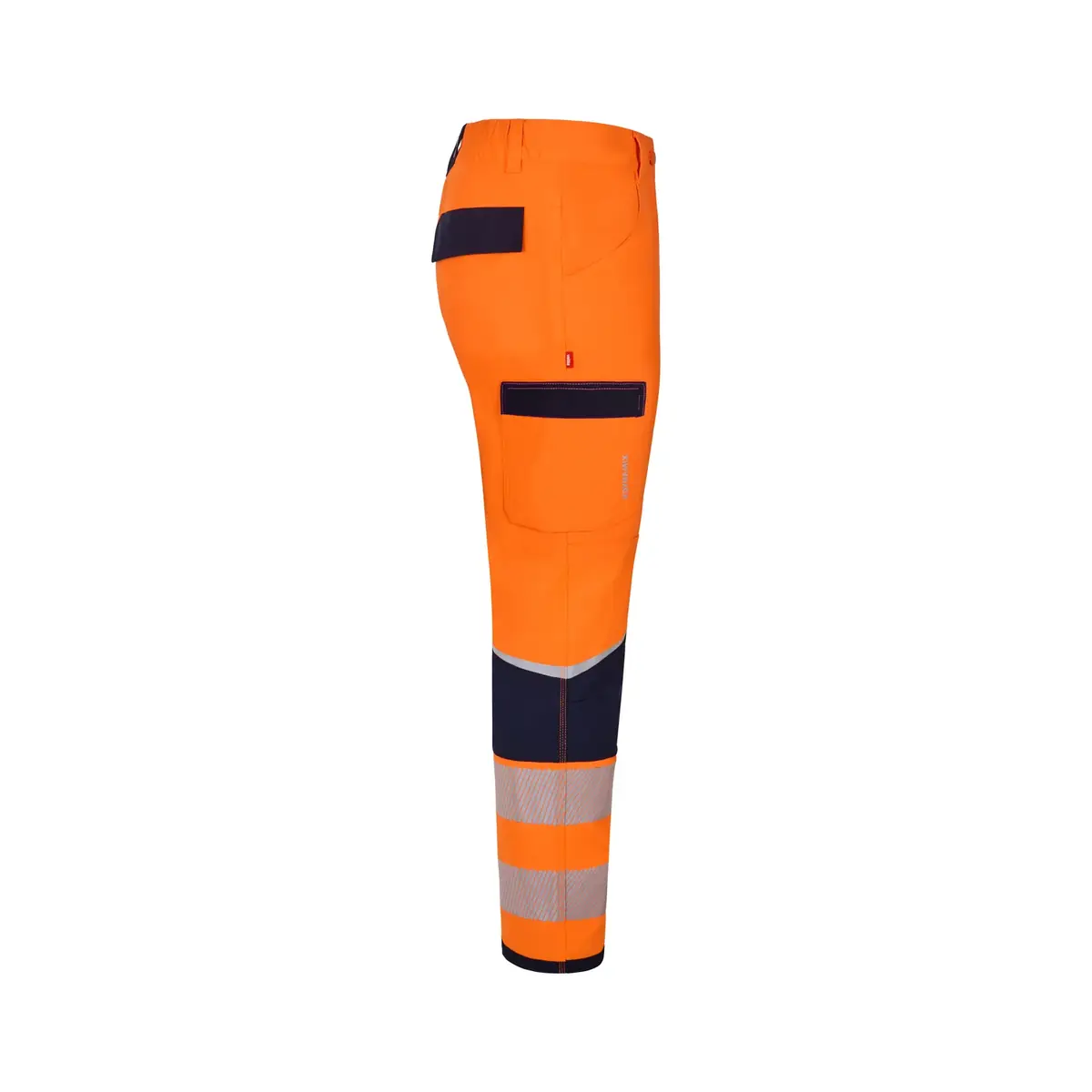 Pantalón técnico Velilla 303030X V.Dynamix Hi Vis 9 Pantalón técnico Velilla 303030X V.Dynamix Hi Vis Azul navy/Naranja flúor, vista lateral opuesta