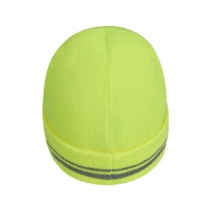 Gorro térmico flúor Velilla 304001 Amarillo flúor, vista trasera