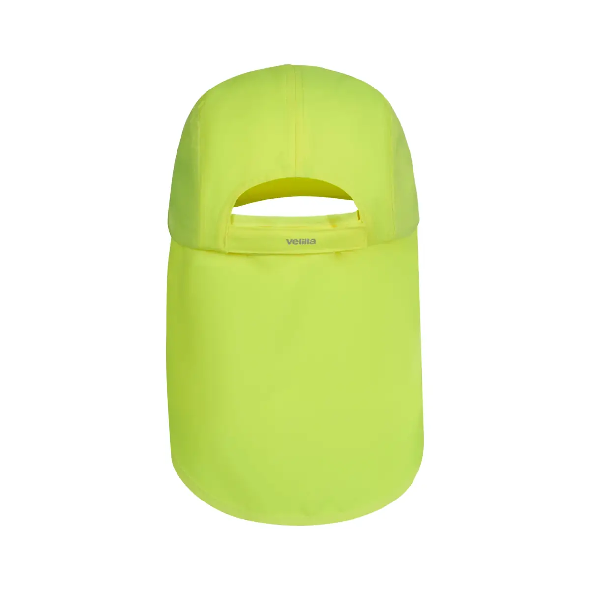 Gorra con cubrenucas flúor Velilla 304004 4 Gorra con cubrenucas flúor Velilla 304004 Amarillo flúor, vista trasera