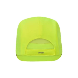 Gorra con cubrenucas flúor Velilla 304004 Amarillo flúor, vista trasera sin cubrenucas
