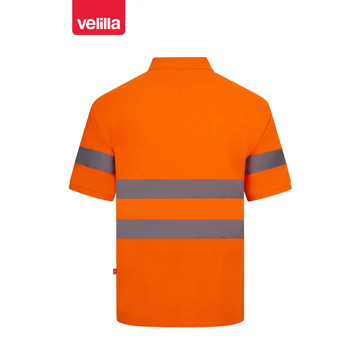 Polo alta visibilidad Velilla 305510 8 Polo de alta visibilidad Velilla 305510 naranja flúor, vista trasera