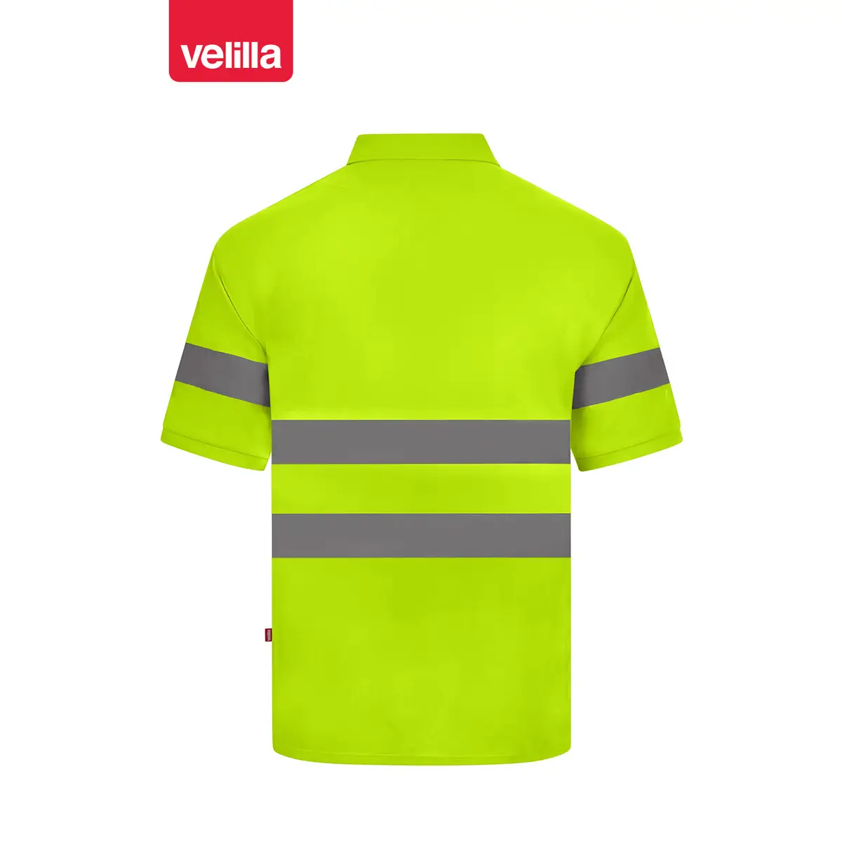 Polo alta visibilidad Velilla 305510 4 Polo de alta visibilidad Velilla 305510 amarillo flúor, vista trasera
