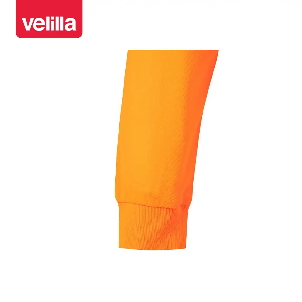 Polo manga larga Velilla 305514 13 Polo manga larga Velilla 305514 Naranja flúor, detalle de puño