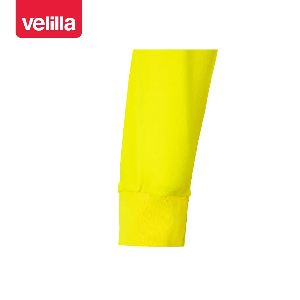 Polo manga larga Velilla 305514 9 Polo manga larga Velilla 305514 Amarillo flúor, detalle de puño