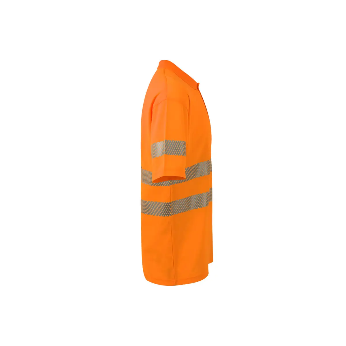 Polo manga corta Velilla 305542 6 Polo manga corta Velilla 305542 Naranja flúor, vista lateral opuesta