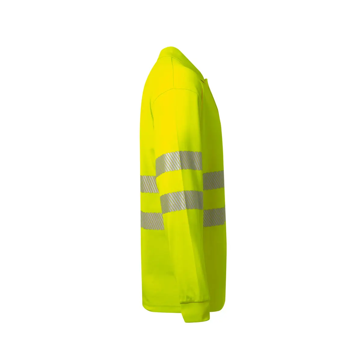 Polo manga larga Velilla 305544 3 Polo manga larga Velilla 305544 Amarillo flúor, vista lateral opuesta