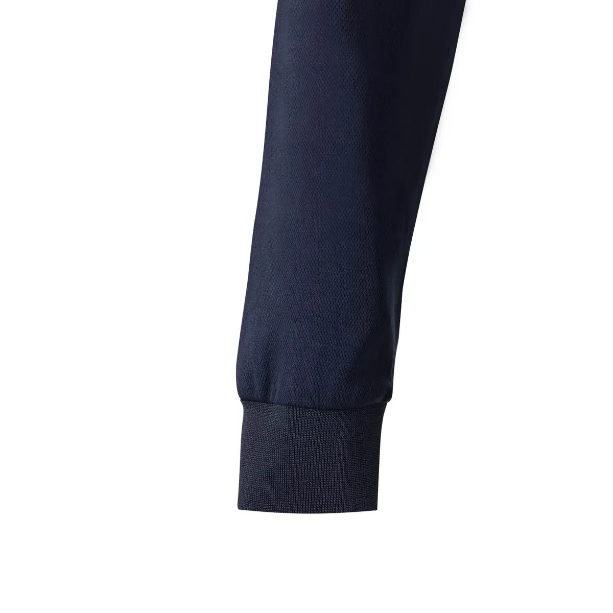 Polo bicolor manga larga Velilla 305545 16 Polo bicolor manga larga Velilla 305545 Azul navy/Amarillo flúor, detalle de puño