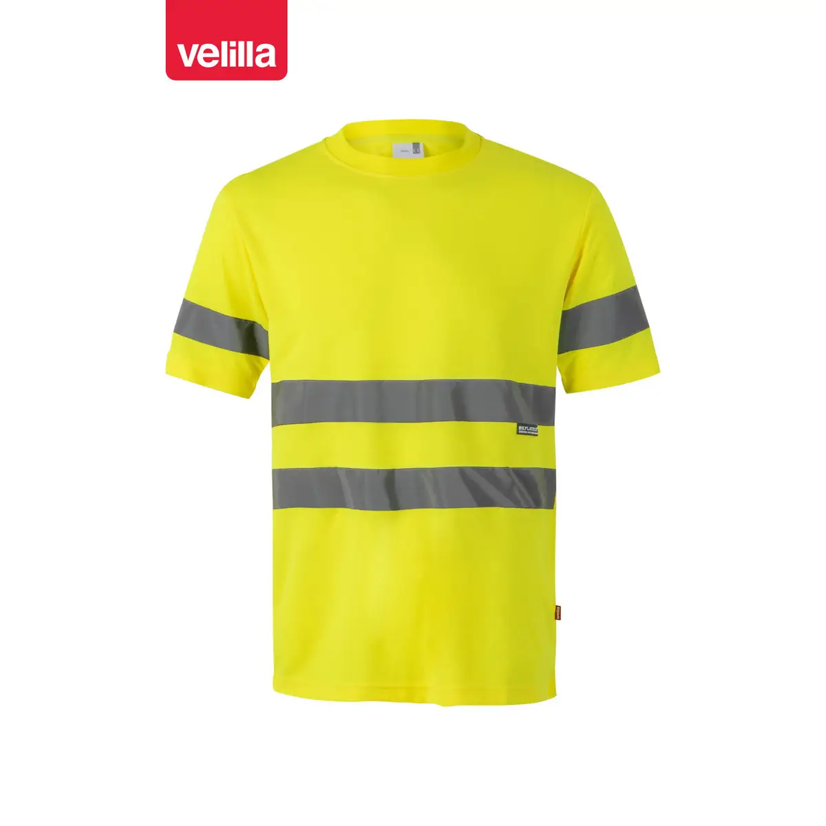 Camiseta técnica manga corta Velilla 305602 1 Camiseta técnica manga corta Velilla 305602 Amarillo flúor, vista frontal