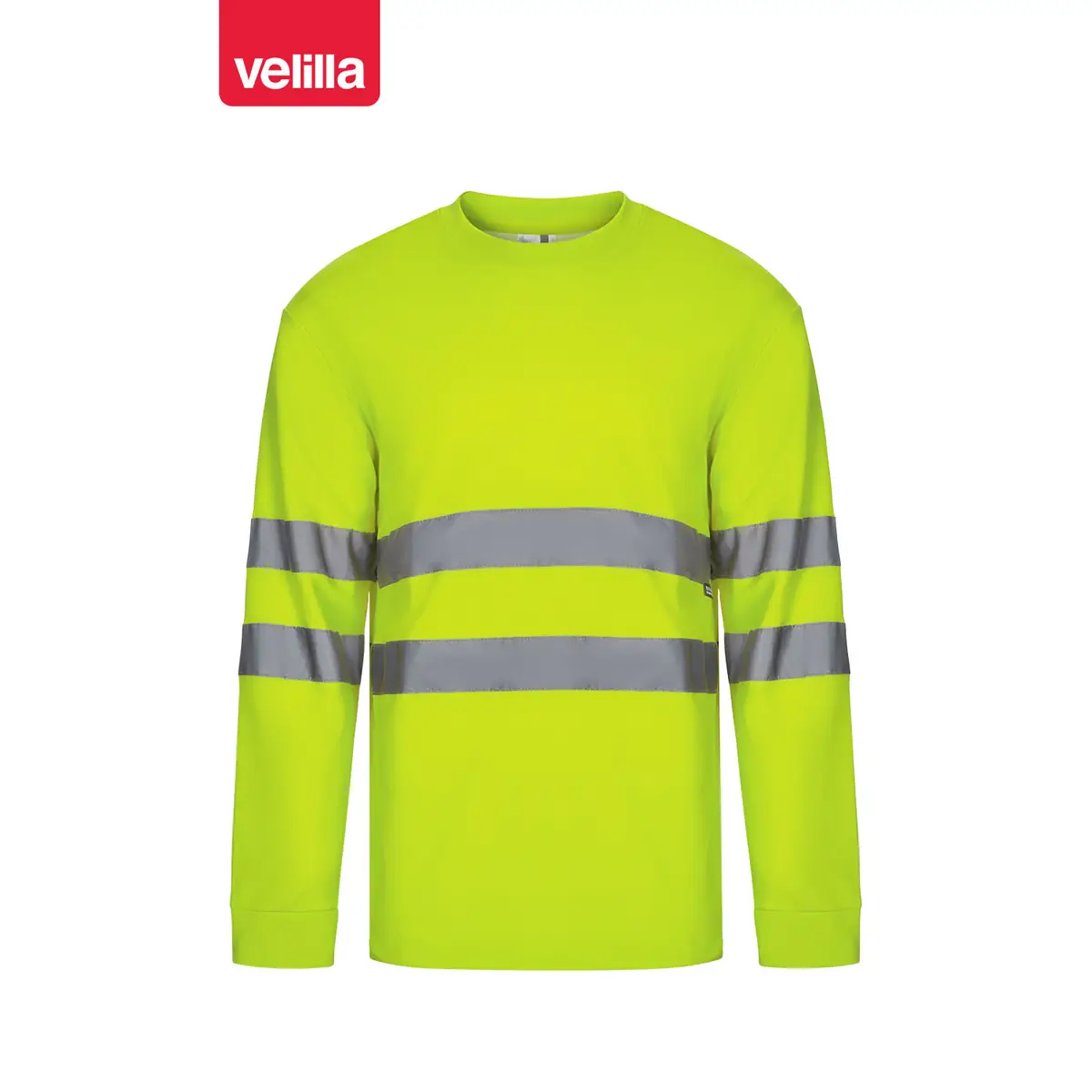 Camiseta técnica manga larga Velilla 305604 1 Camiseta técnica manga larga Velilla 305604 amarillo flúor, vista frontal
