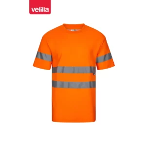 Camiseta manga corta Velilla 305612 Naranja flúor, vista frontal