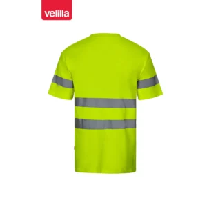 Camiseta manga corta Velilla 305612 Amarillo flúor, vista trasera