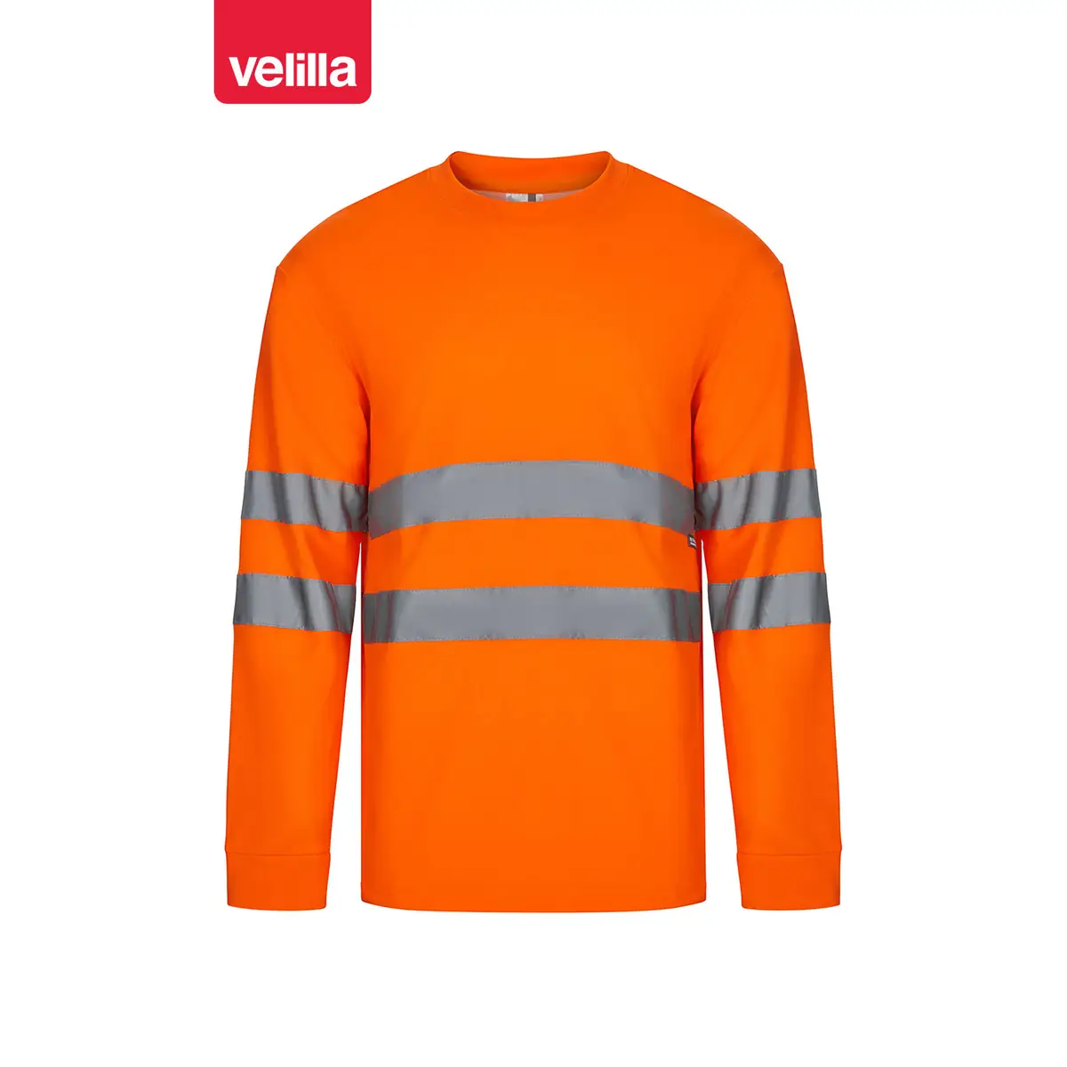 Camiseta manga larga Velilla 305614 5 Camiseta manga larga Velilla 305614 Naranja flúor, vista frontal