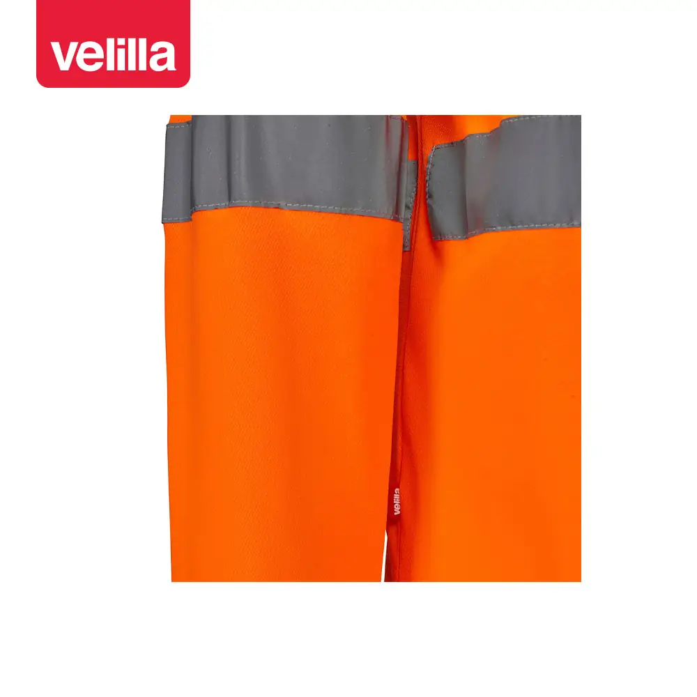 Camiseta manga larga Velilla 305614 11 Camiseta manga larga Velilla 305614 Naranja flúor, detalle de cintas reflectantes
