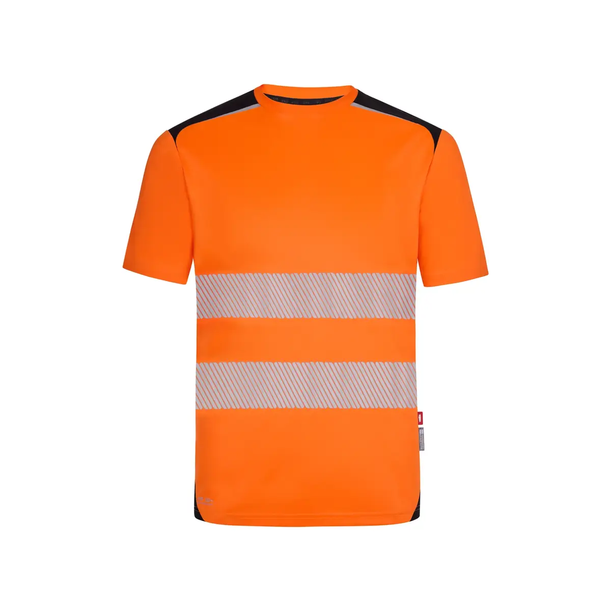 Camiseta técnica Velilla 305630 V.Dynamix Hi Vis 14 Camiseta técnica Velilla 305630 V.Dynamix Hi Vis Negro/Naranja flúor, vista frontal