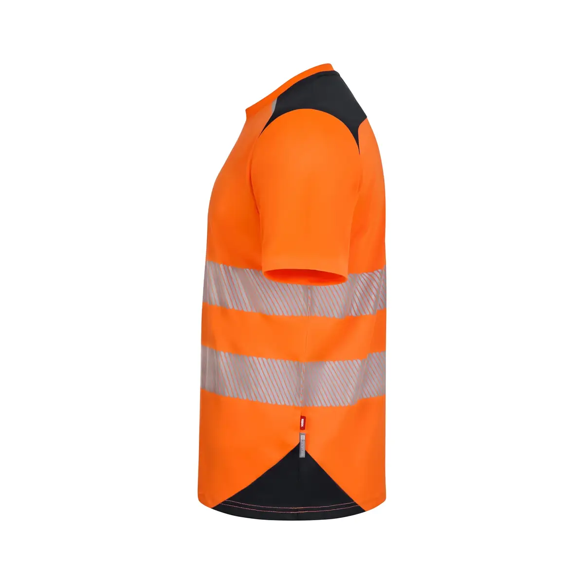 Camiseta técnica Velilla 305630 V.Dynamix Hi Vis 15 Camiseta técnica Velilla 305630 V.Dynamix Hi Vis Negro/Naranja flúor, vista lateral