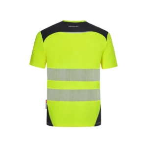 Camiseta técnica Velilla 305630 V.Dynamix Hi Vis Negro/Amarillo flúor, vista trasera