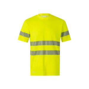 Camiseta manga corta Velilla 305642 Amarillo flúor, vista frontal