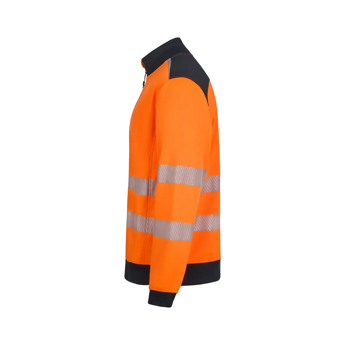 Chaqueta polar Velilla V.Dynamix Hi Vis 305730 15 Chaqueta polar Velilla V.Dynamix Hi Vis 305730 Negro/Naranja flúor, vista lateral