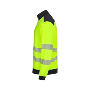 Chaqueta polar Velilla V.Dynamix Hi Vis 305730 Negro/Amarillo flúor, vista lateral
