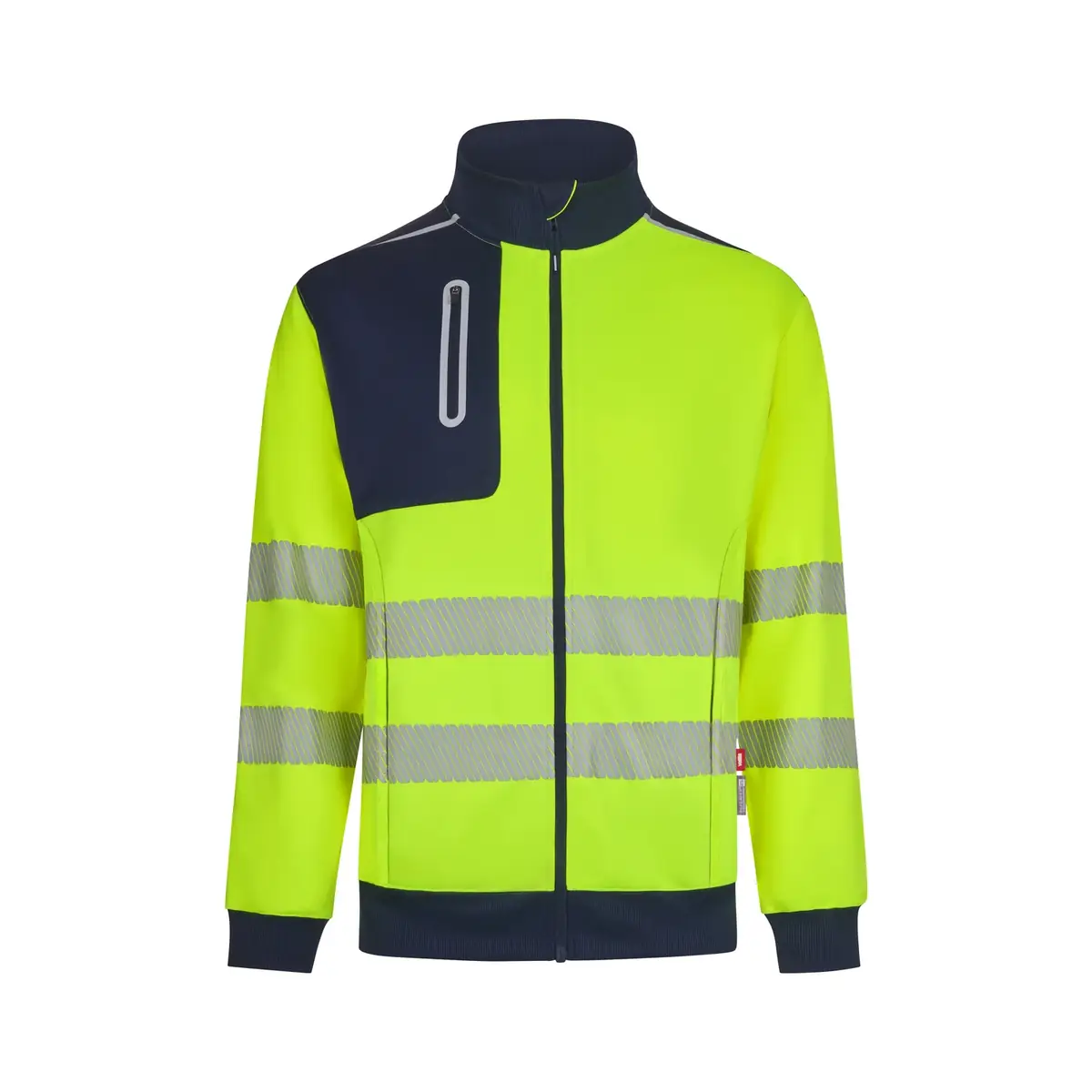 Chaqueta polar Velilla V.Dynamix Hi Vis 305730 2 Chaqueta polar Velilla V.Dynamix Hi Vis 305730 Azul navy/Amarillo flúor, vista frontal
