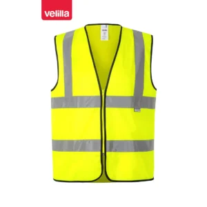 Chaleco alta visibilidad Velilla 305901 Amarillo flúor, vista frontal