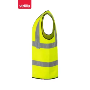 Chaleco alta visibilidad Velilla 305901 Amarillo flúor, vista lateral