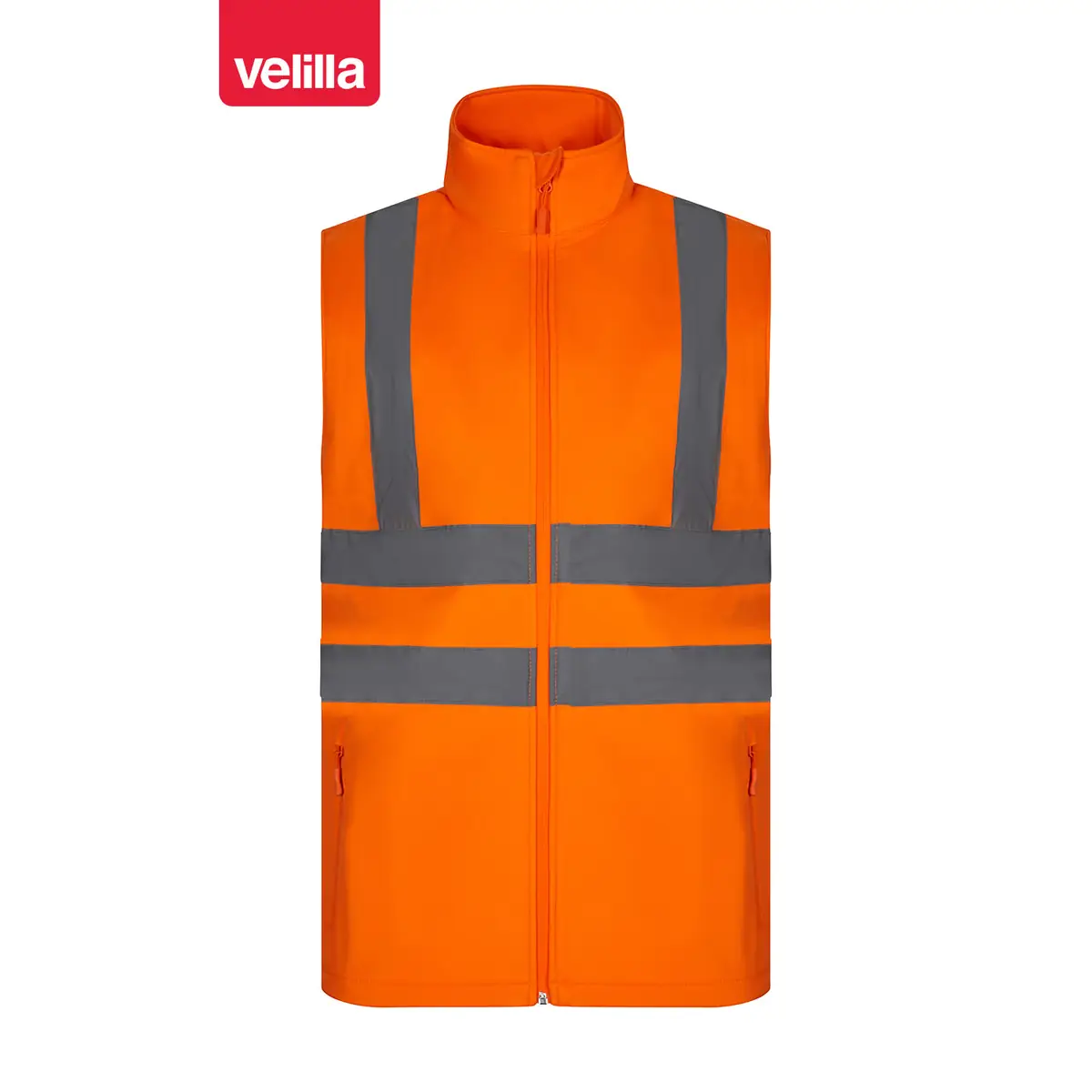 Chaleco soft shell Velilla 305905 5 Chaleco soft shell Velilla 305905 Naranja flúor, vista frontal