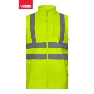 Chaleco soft shell Velilla 305905 Amarillo flúor, vista frontal