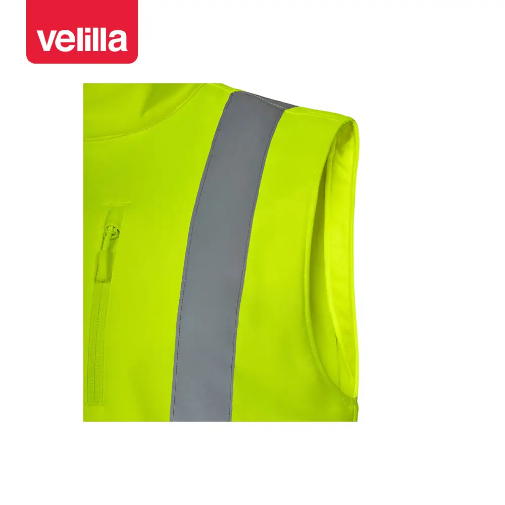 Chaleco soft shell Velilla 305905 10 Chaleco soft shell Velilla 305905 Amarillo flúor, detalle de sisa