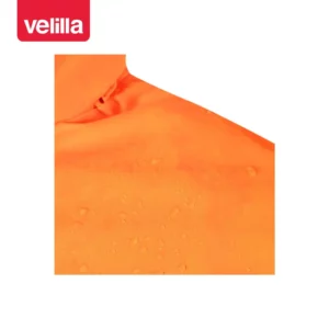 Parka bicolor alta visibilidad Velilla 306002 Azul marino/Naranja flúor, detalle de tejido exterior
