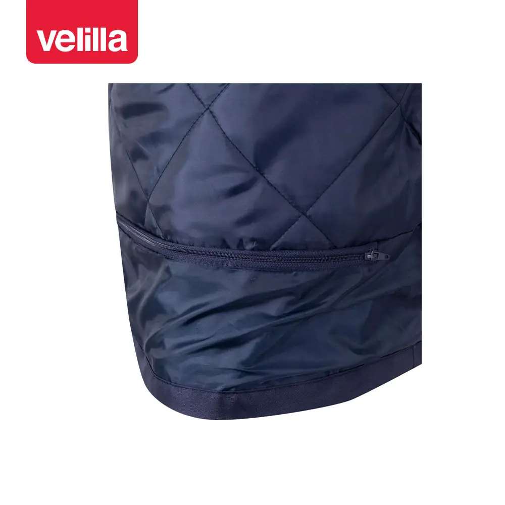 Parka bicolor alta visibilidad Velilla 306002 22 Parka bicolor alta visibilidad Velilla 306002 Azul marino/Naranja flúor, detalle de bolsillo interior