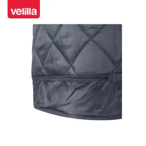 Parka bicolor alta visibilidad Velilla 306002 Gris/Amarillo flúor, detalle de bolsillo interior