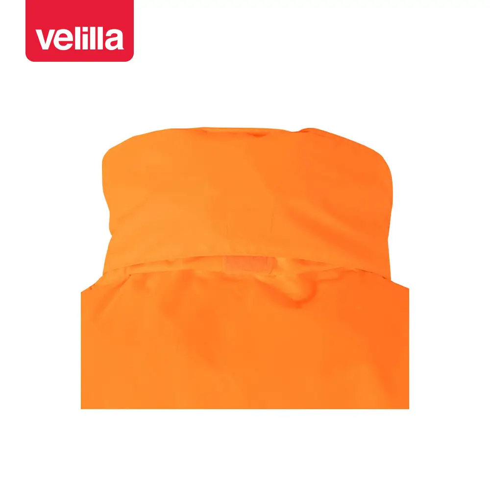 Parka alta visibilidad Velilla 306004 14 Parka alta visibilidad Velilla 306004 Naranja flúor, detalle de parte trasera del cuello