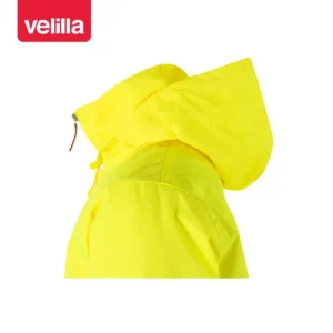 Parka alta visibilidad Velilla 306004 Amarillo flúor, detalle de capucha