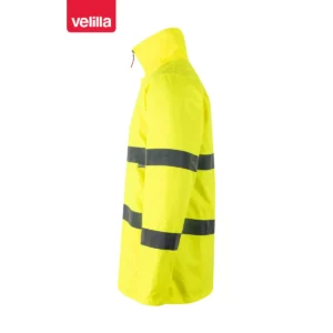 Parka alta visibilidad Velilla 306004 Amarillo flúor, vista lateral