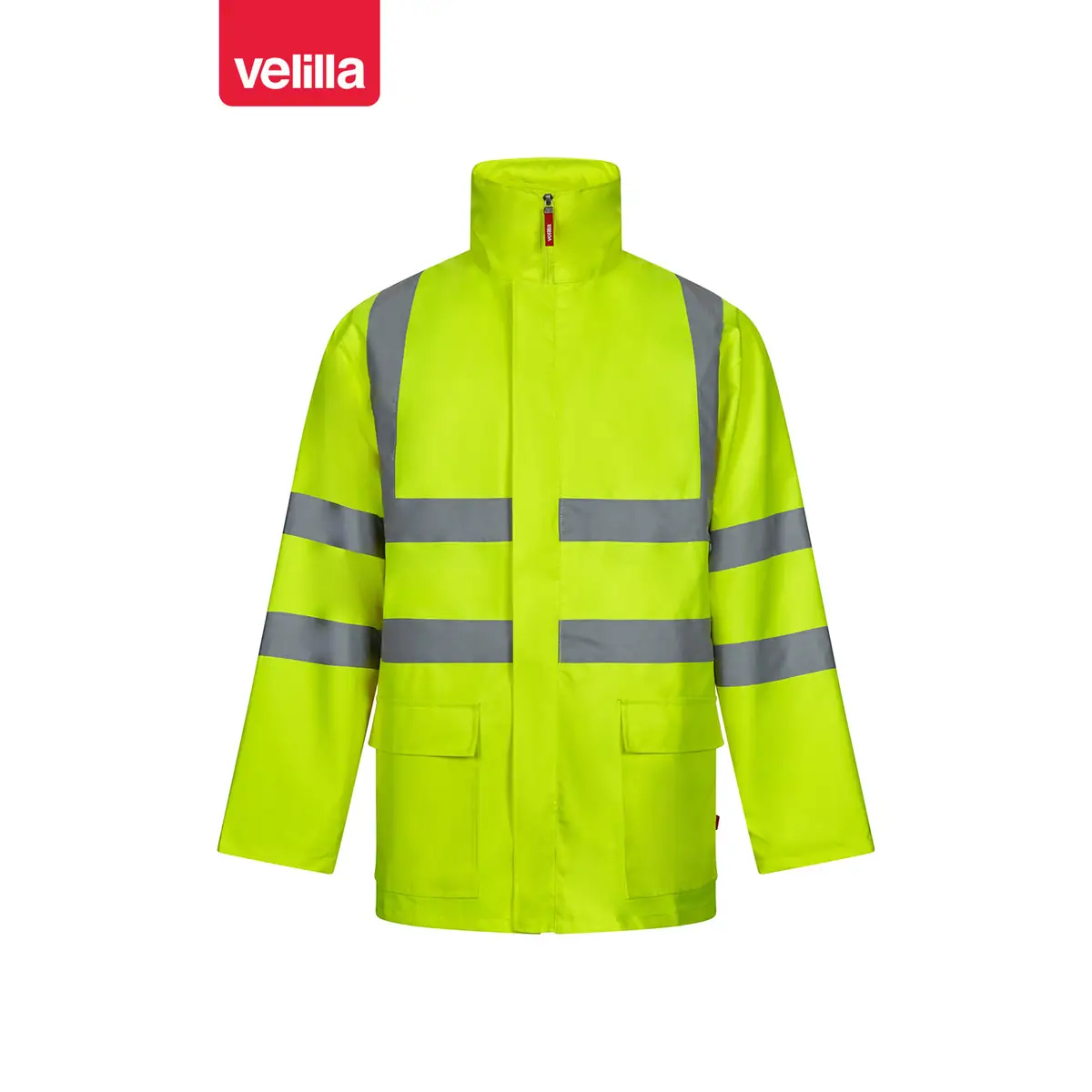 Parka 4 en 1 alta visibilidad Velilla 306007 1 Parka 4 en 1 alta visibilidad Velilla 306007 Amarillo flúor, vista frontal
