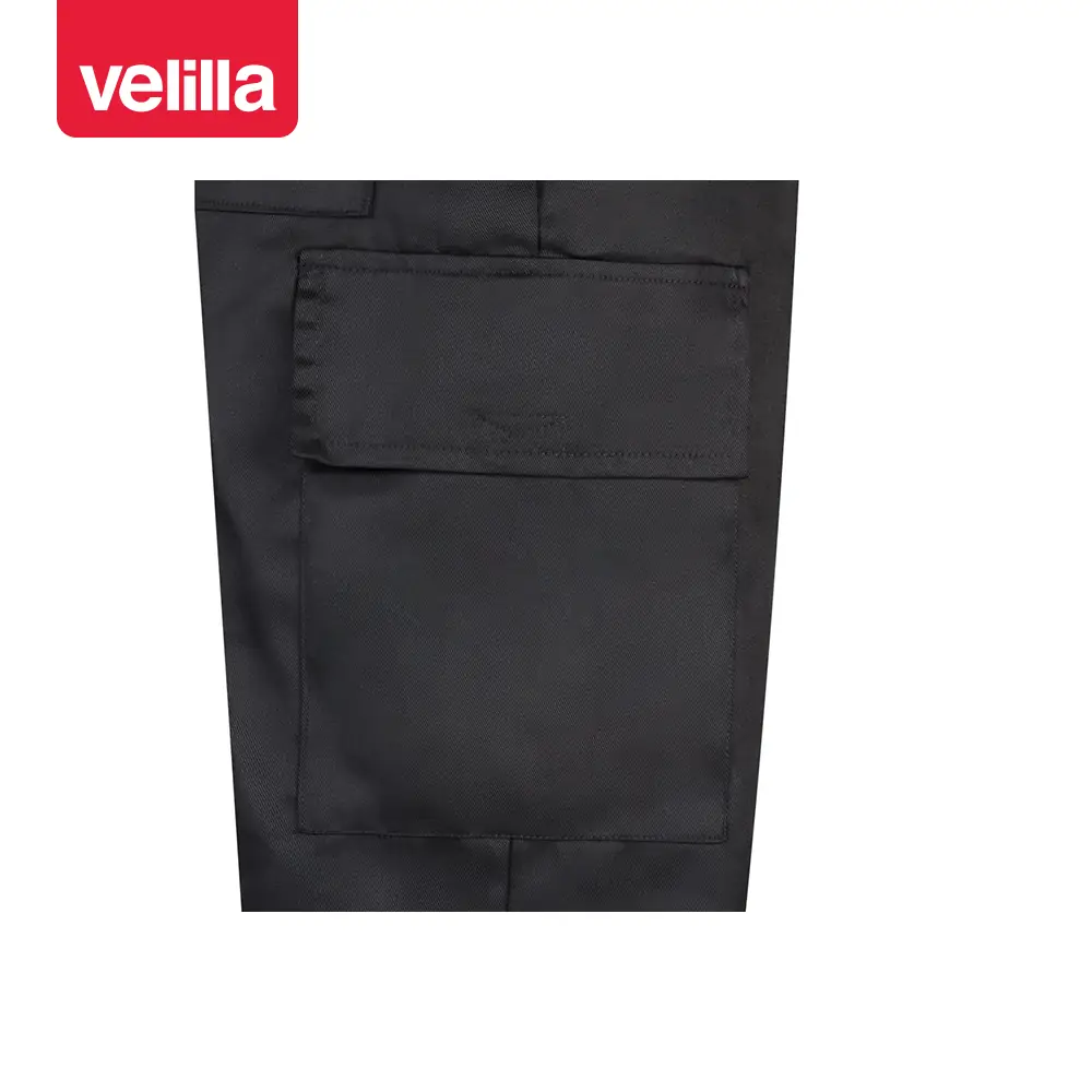 Pantalón multibolsillos Velilla 31601 9 Pantalón multibolsillos Velilla 31601 Negro, detalle de bolsillo lateral