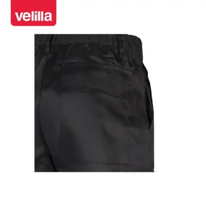 Pantalón multibolsillos Velilla 31601 Negro, detalle de bolsillo trasero