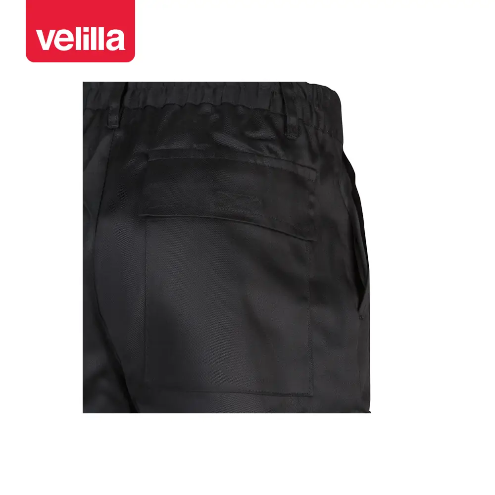 Pantalón multibolsillos Velilla 31601 10 Pantalón multibolsillos Velilla 31601 Negro, detalle de bolsillo trasero