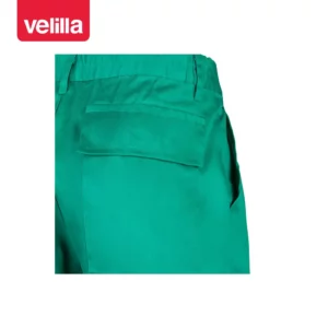 Pantalón multibolsillos Velilla 31601 Verde, detalle de bolsillo trasero