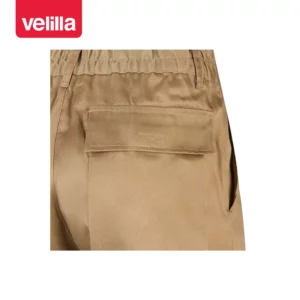 Pantalón multibolsillos Velilla 31601 Beige, detalle de bolsillo trasero