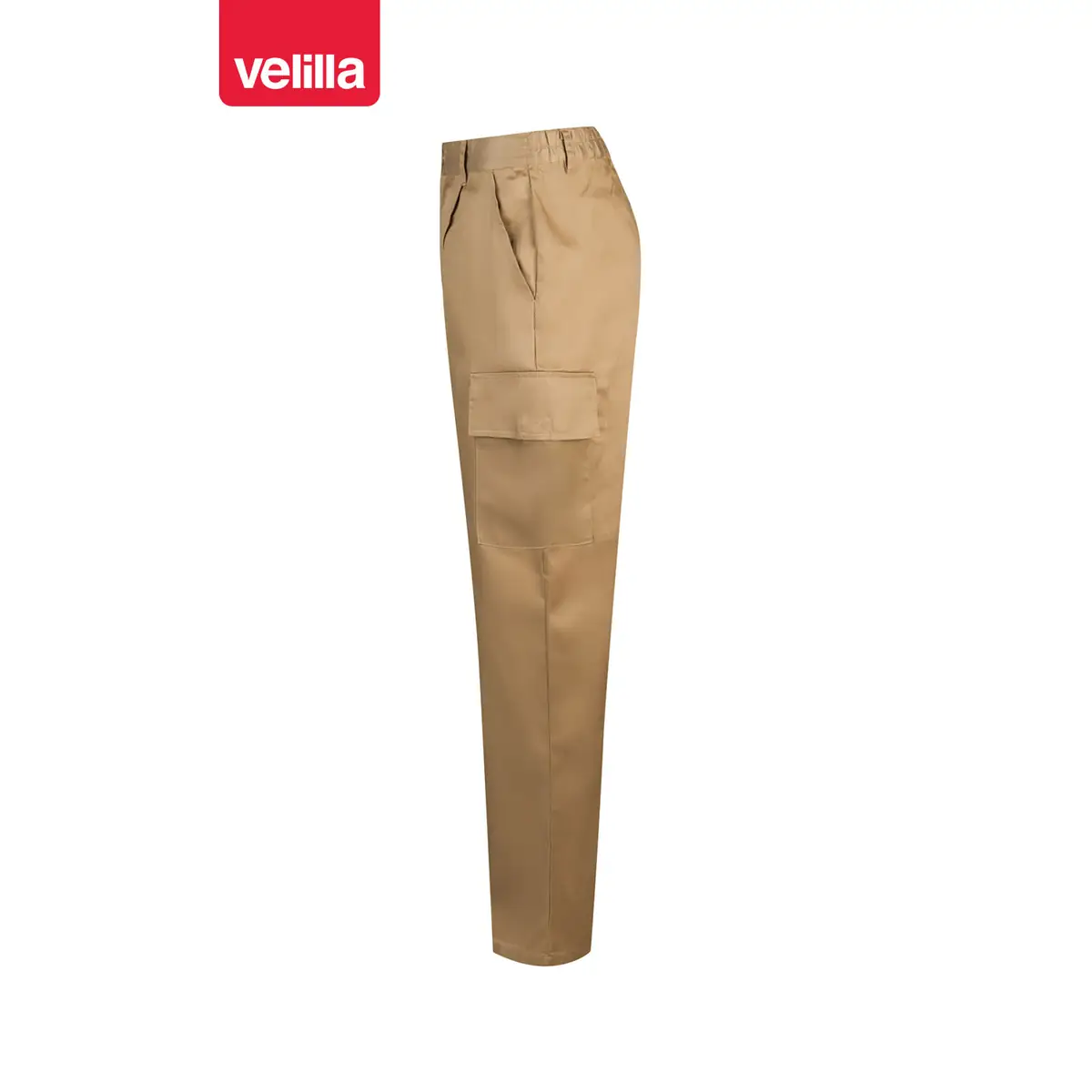 Pantalón multibolsillos Velilla 31601 46 Pantalón multibolsillos Velilla 31601 Beige, vista lateral