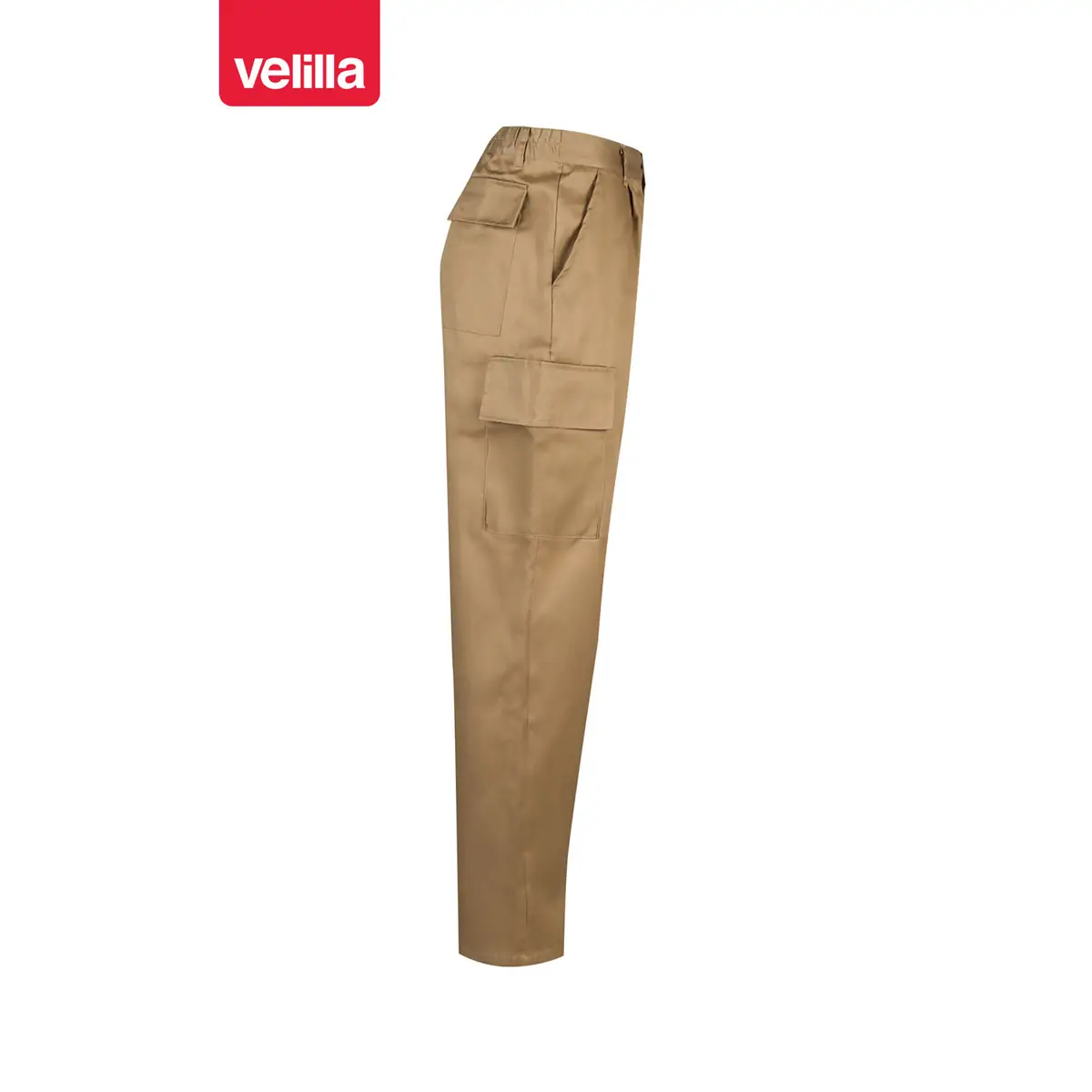 Pantalón multibolsillos Velilla 31601 47 Pantalón multibolsillos Velilla 31601 Beige, vista lateral opuesta