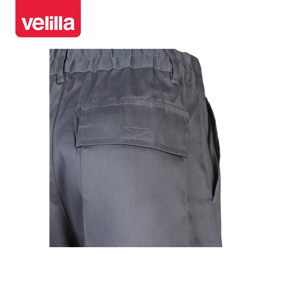 Pantalón multibolsillos Velilla 31601 8 Pantalón multibolsillos Velilla 31601 Gris, detalle de bolsillo trasero