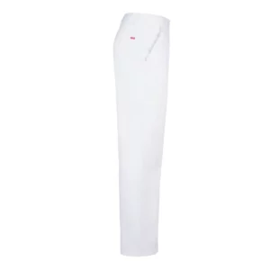 Pantalón sanitario Velilla 317 Blanco, vista lateral opuesta
