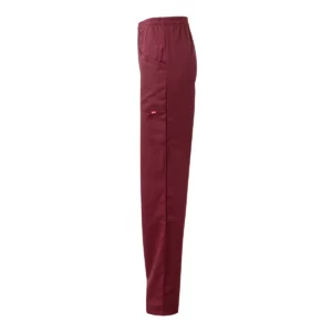 Pantalón pijama Velilla 319 Granate, vista lateral derecho