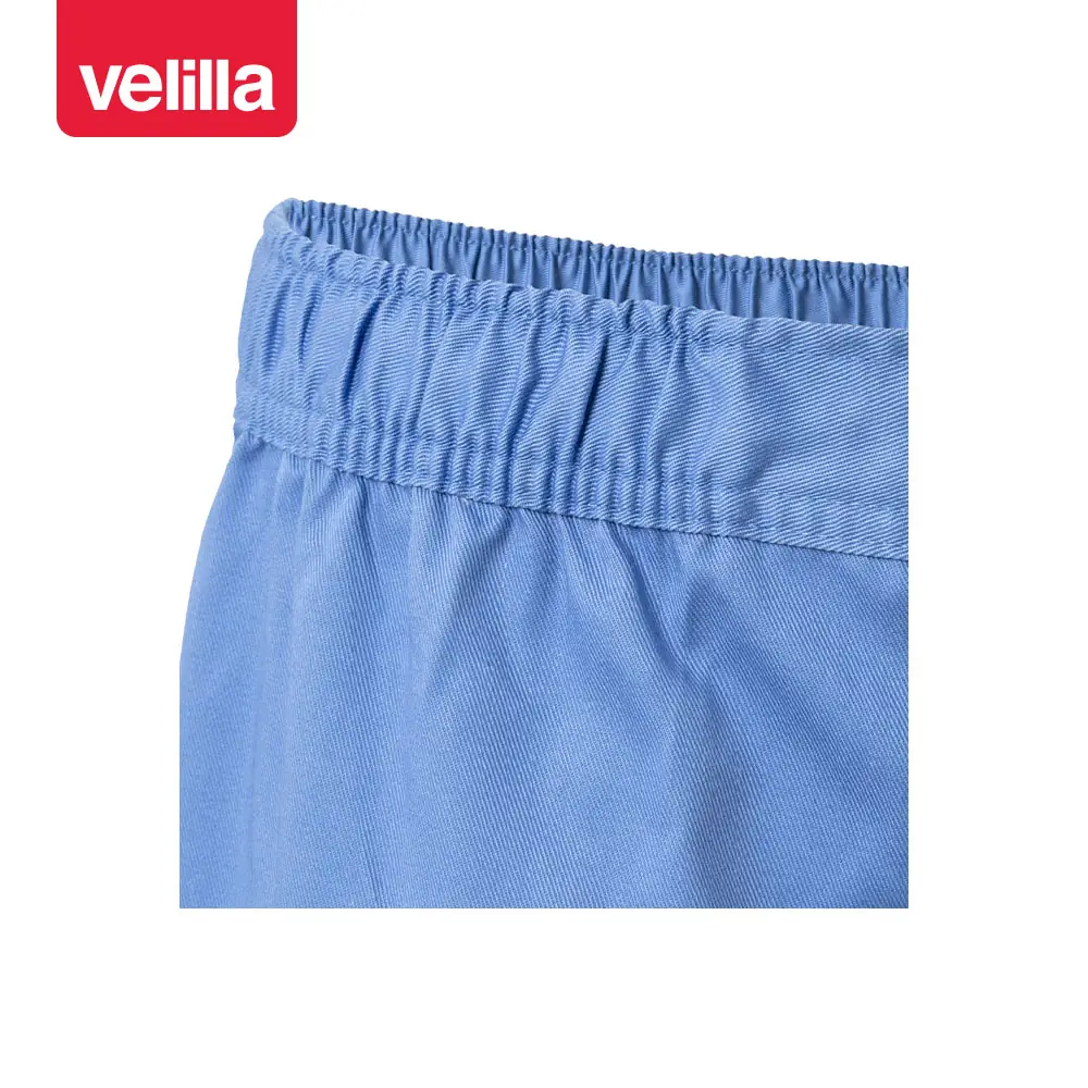 Pantalón de pijama sanitario Velilla 336 13 Pantalón de pijama sanitario Velilla 336 Celeste, detalle de cinturilla elástica