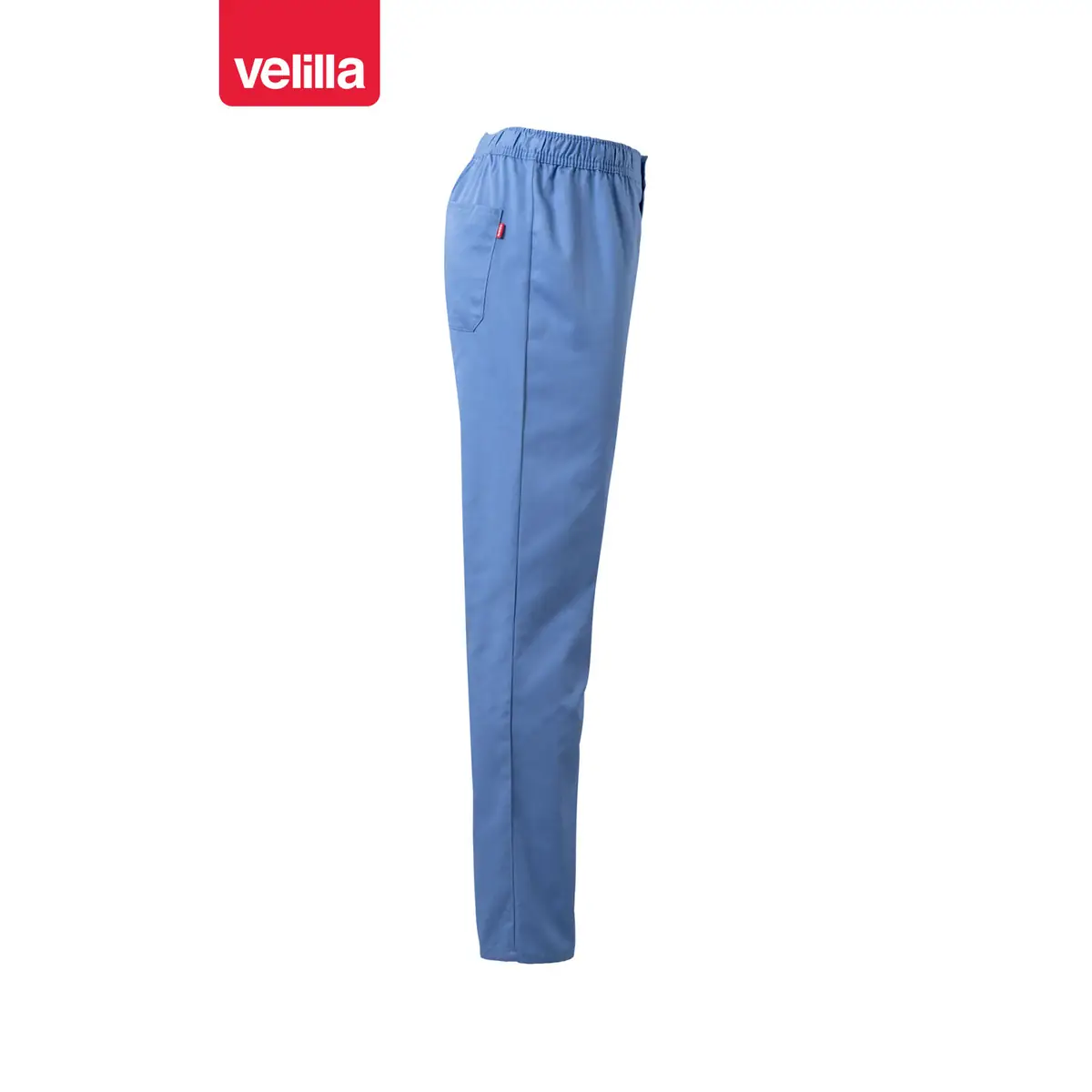 Pantalón de pijama sanitario Velilla 336 6 Pantalón de pijama sanitario Velilla 336 Celeste, vista lateral