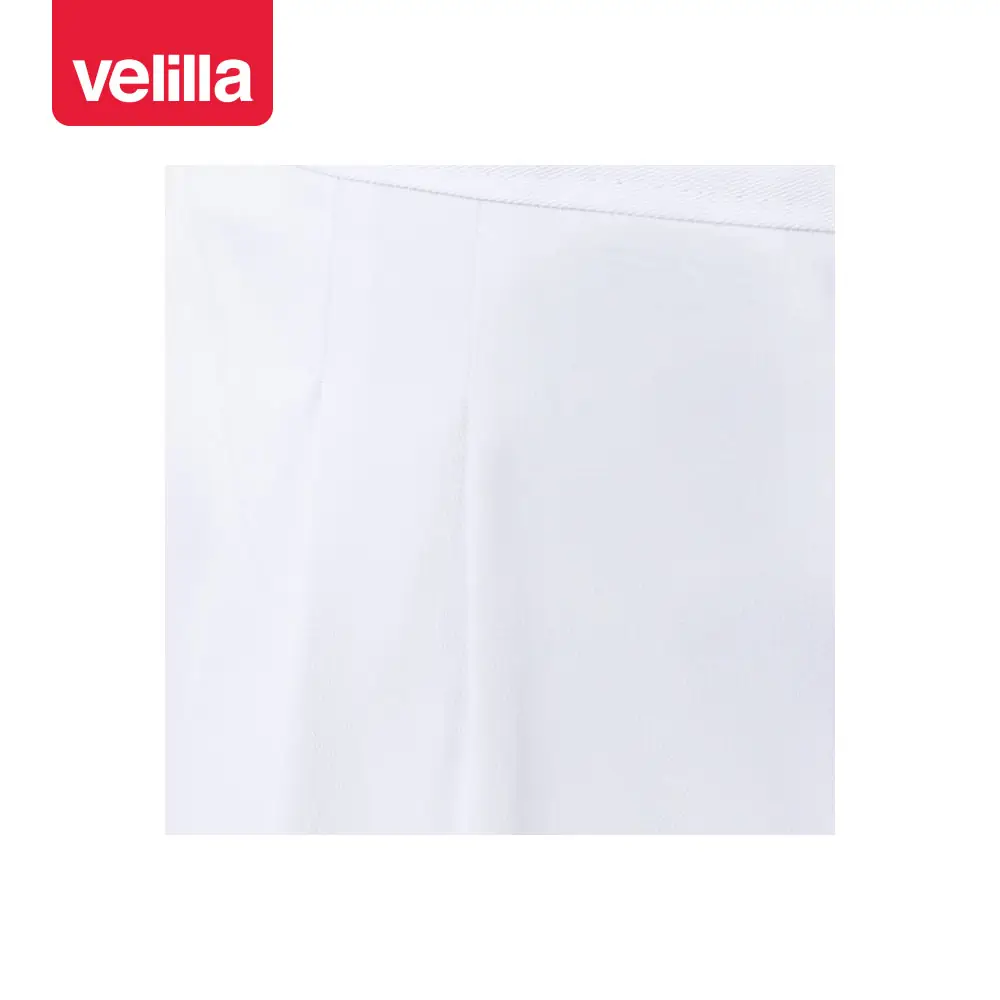 Pantalón de pijama sanitario Velilla 337 7 Pantalón de pijama sanitario Velilla 337 Blanco, detalle de bolsillo posterior